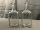 Antique Clear Glass Bottles - thumbnail 2 of 13