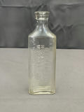Antique Clear Glass Bottles - thumbnail 5 of 13