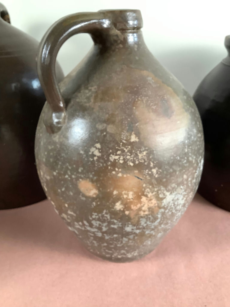 Antique Brown Jugs & Crock - image 6 of 10