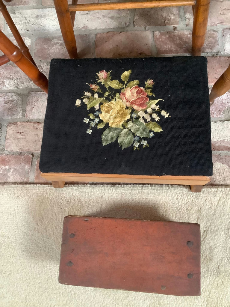 Antique Wood Chairs & Stools - image 5 of 6