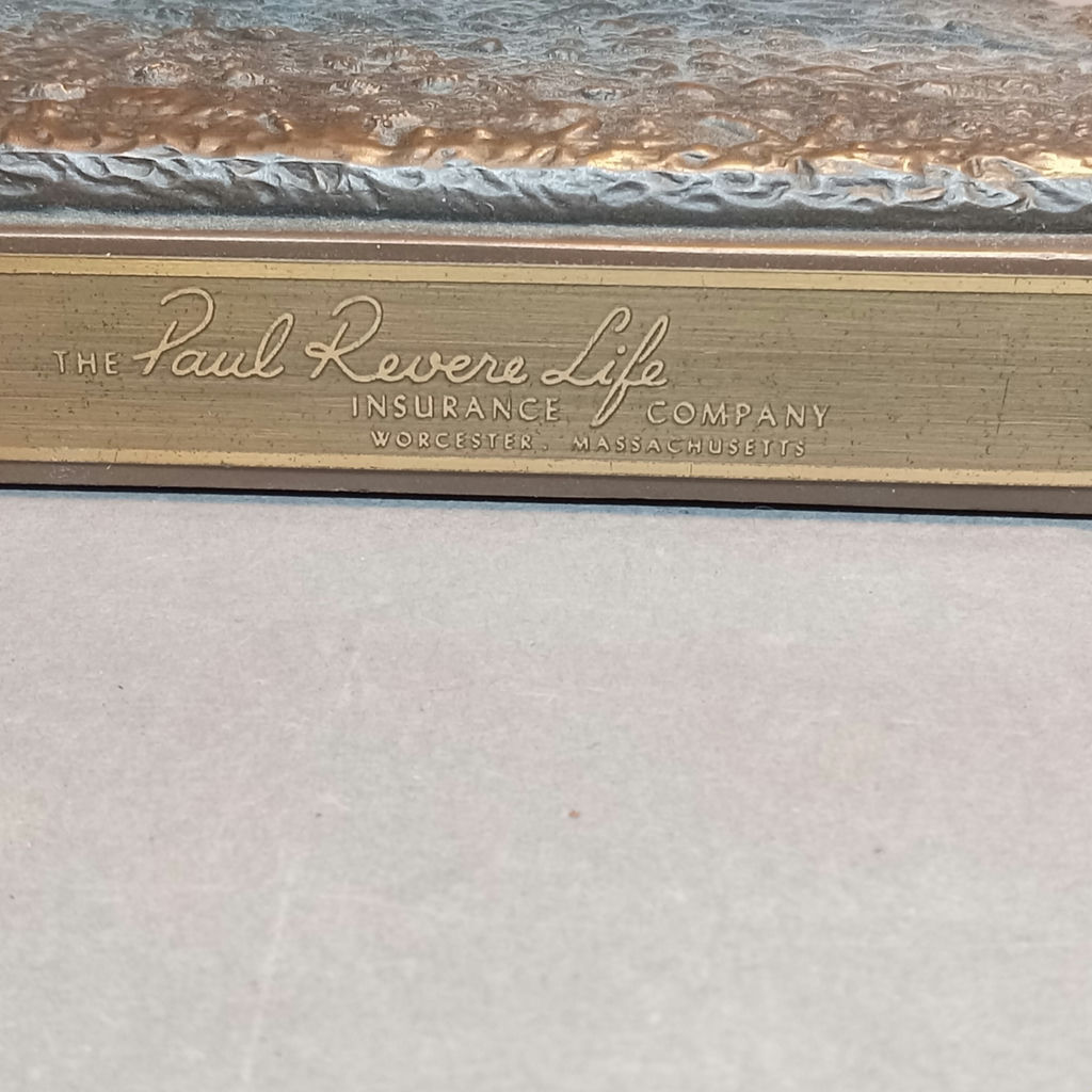 Vintage Revere Brass & Copper Desktop Items - image 6 of 15