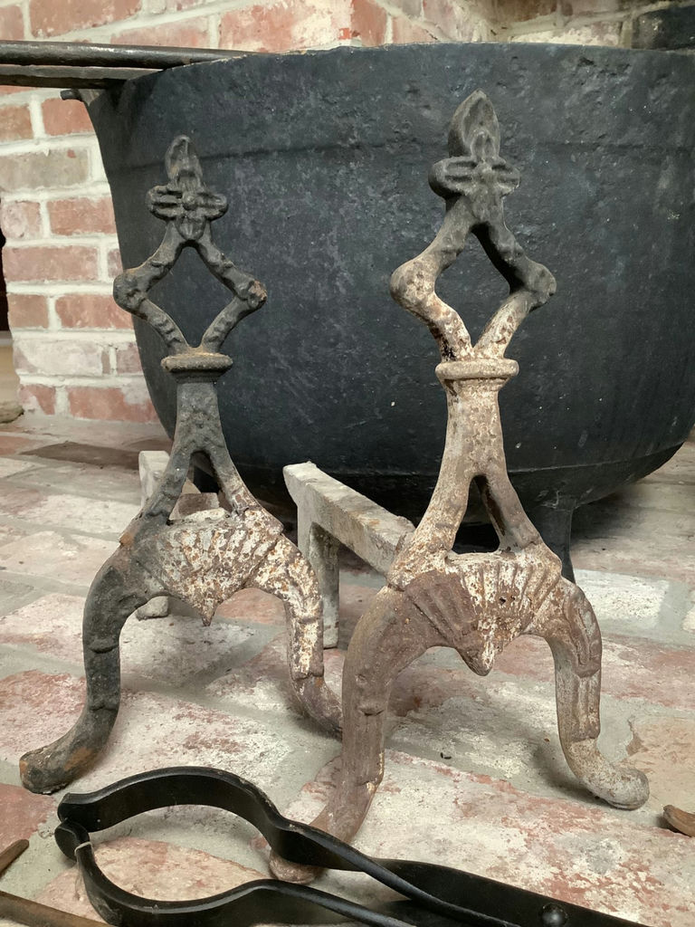 Wrought & Cast Iron Fireplace Tools - image 3 of 9