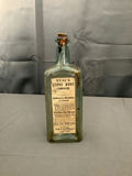Antique Aqua Glass Bottles - thumbnail 2 of 9