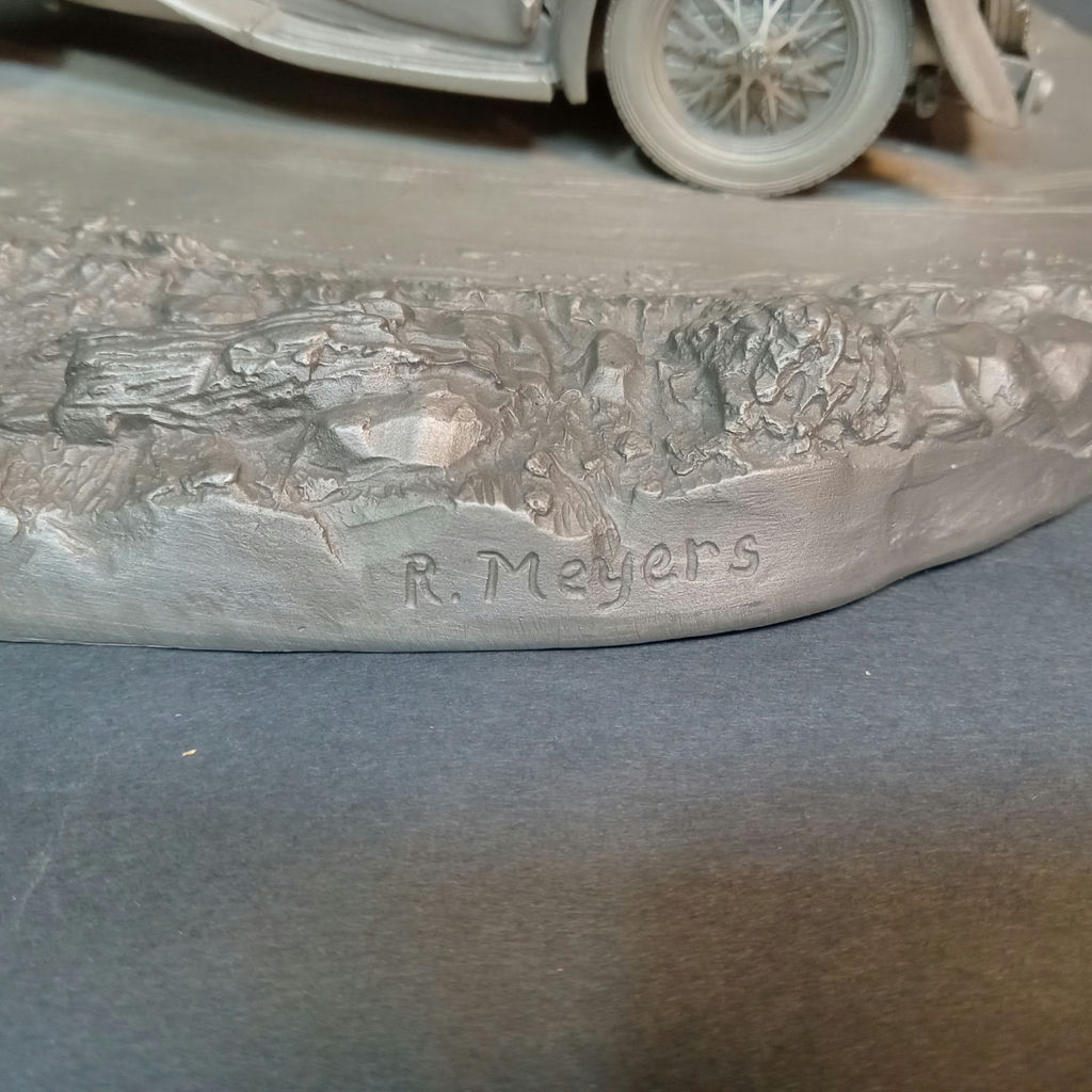 Raymond Meyers Pewter MG TC Model - image 6 of 8