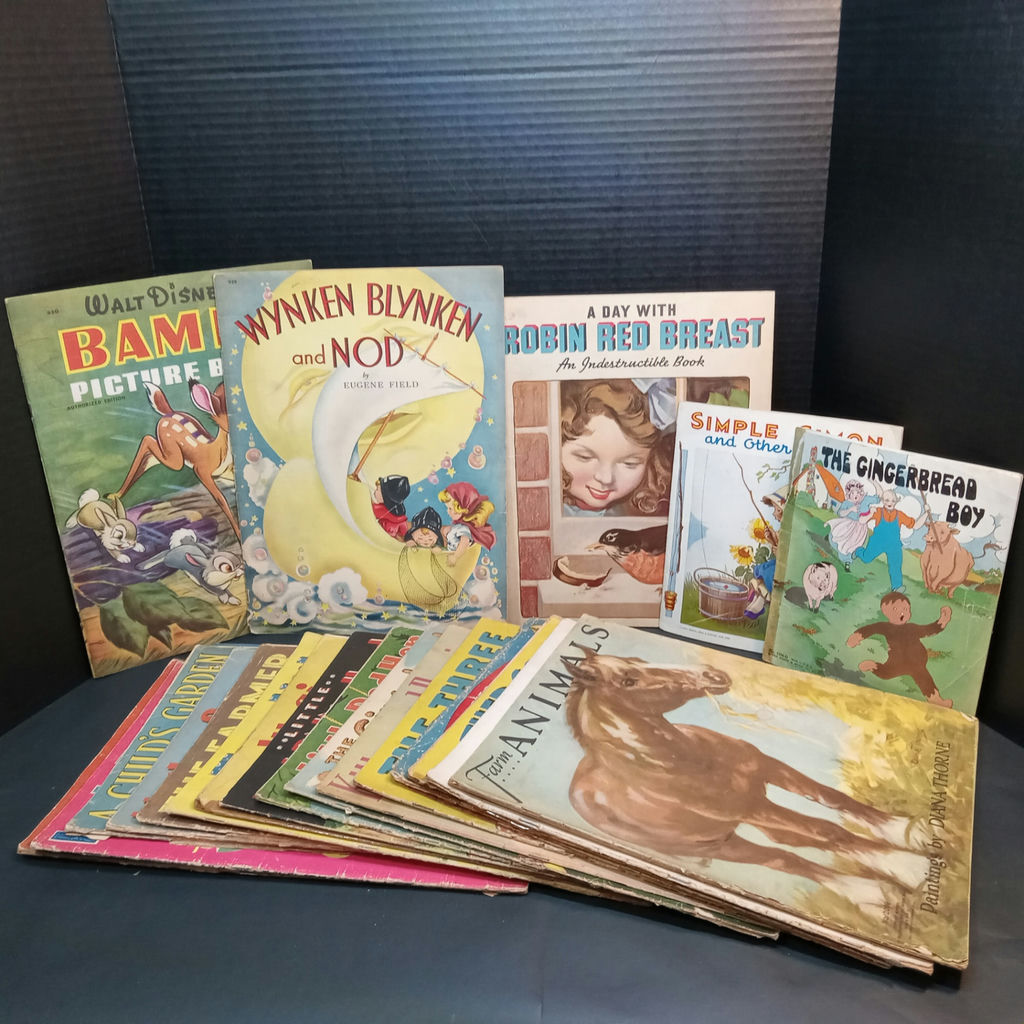 Linen-Like Picture Books, 1935 - 1942 - image 1 of 13