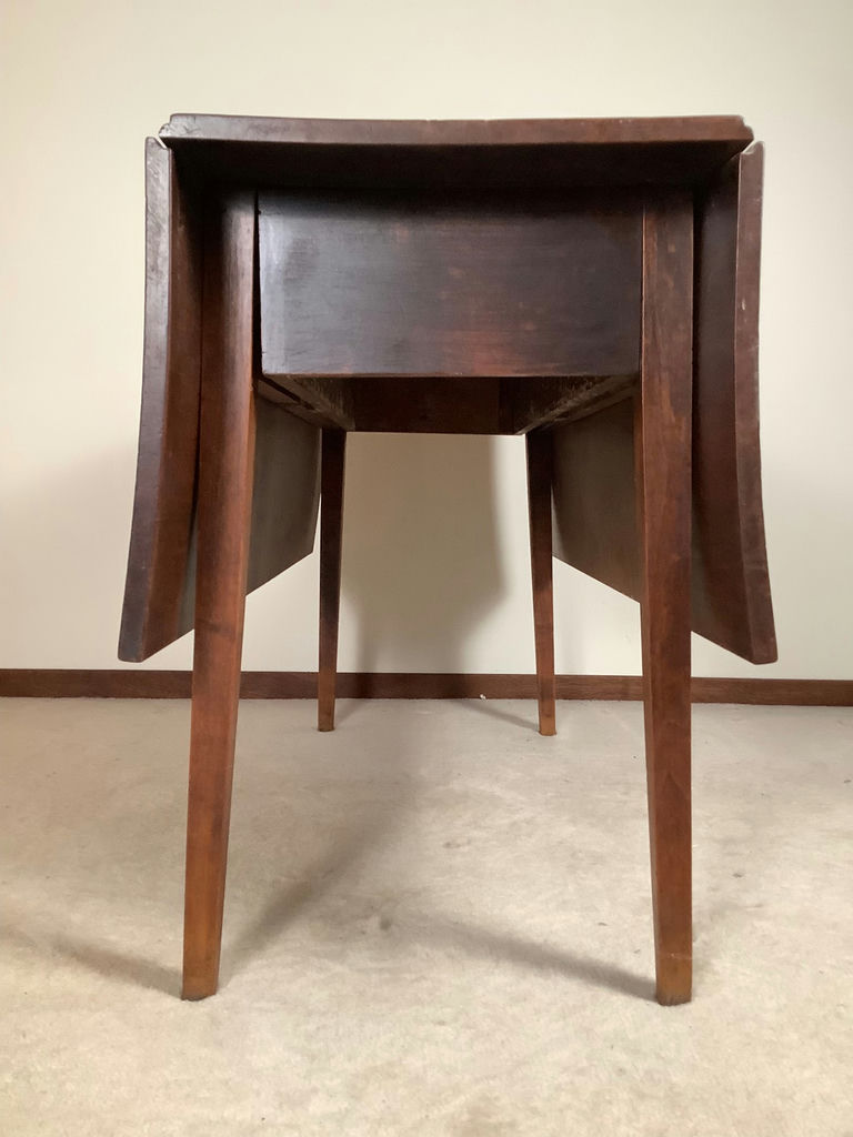 Antique Federal Maple Dining Table - image 1 of 6