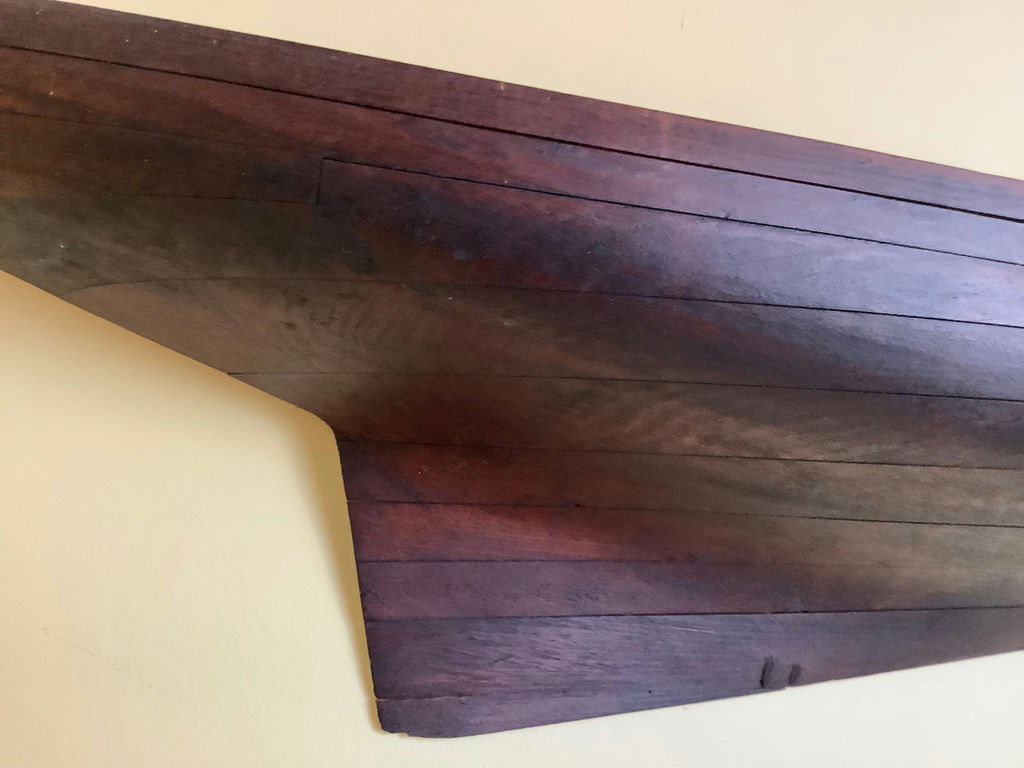 Antique Half Hull Ships Model - image 5 of 8