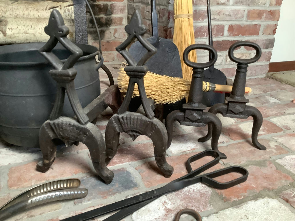 Wrought & Cast Iron Fireplace Tools - image 2 of 9