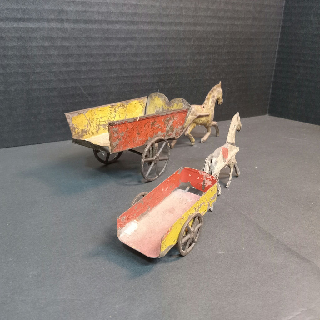 Antique Metal Wagon Toys - image 14 of 16