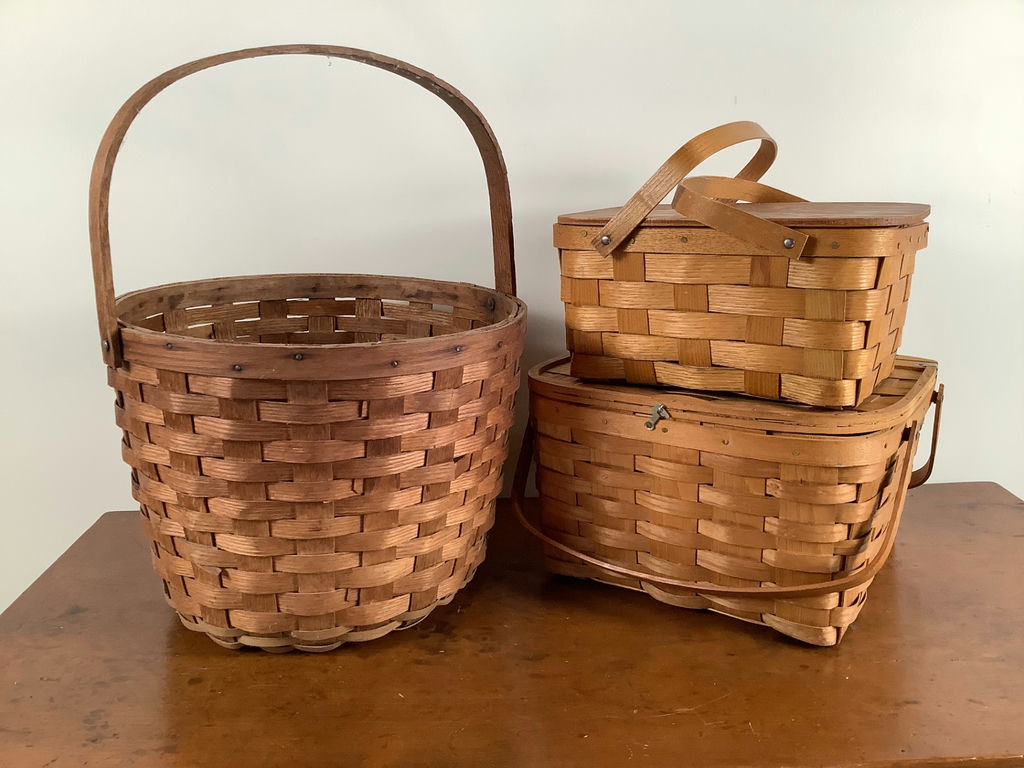 Antique Woven Baskets - image 1 of 5