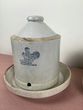 Antique Stoneware Chicken Feeders - thumbnail 2 of 5