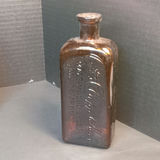 Antique Amber Glass Bottles - thumbnail 4 of 15
