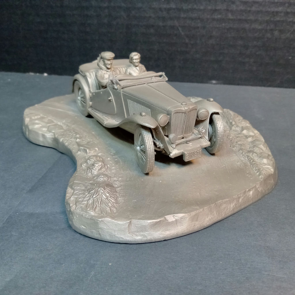 Raymond Meyers Pewter MG TC Model - image 1 of 8