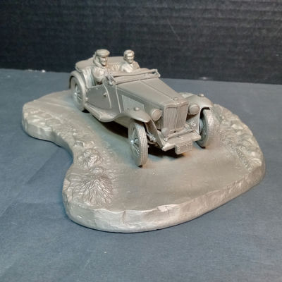 Raymond Meyers Pewter MG TC Model - Image 1 of 8