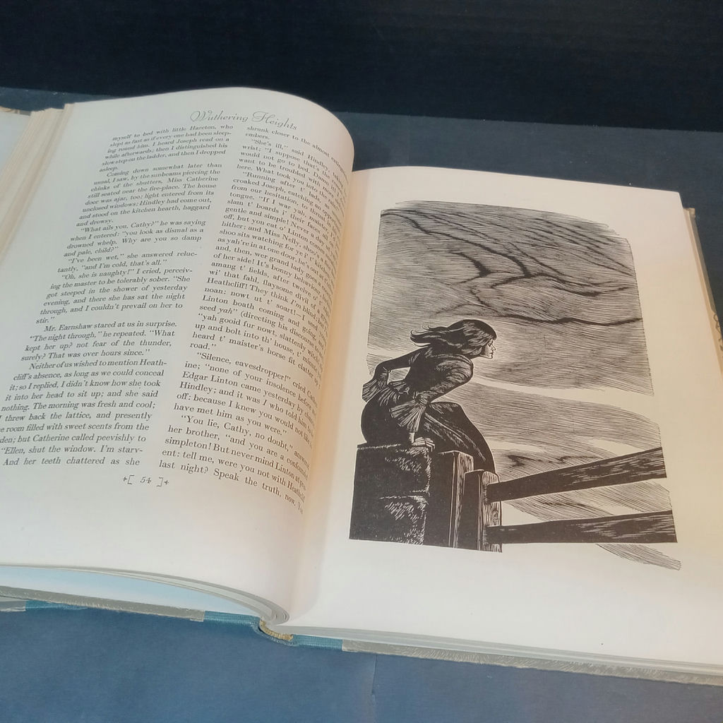 Jane Eyre & Wuthering Heights / Engravings by Fritz Eichenberg - image 9 of 12