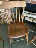 Antique Wood Side Chairs - thumbnail 6 of 9
