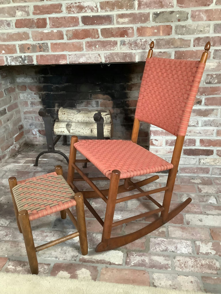 Shaker Rocking Chairs & Stool - image 3 of 4
