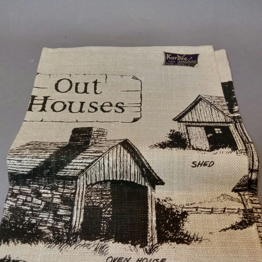 Vintage Kay Dee Handprints Tea Towels - image 6 of 15
