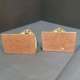 Vintage Brass & Metal Bookends - thumbnail 8 of 14