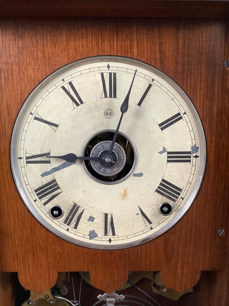 Antique Seth Thomas Mantle Clock - image 4 of 14