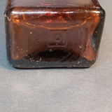 Antique Amber Glass Bottles - thumbnail 9 of 15