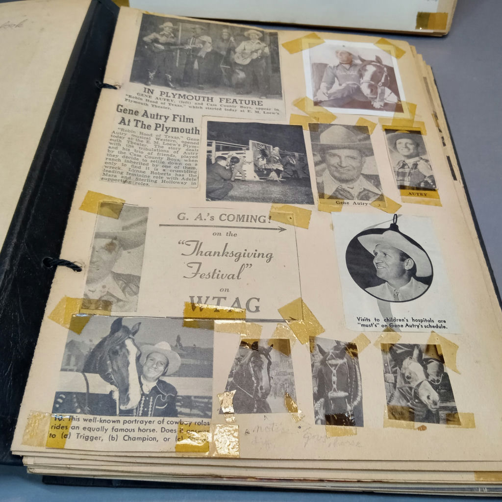 Gene Autry Autograph & Horse Ephemera - image 7 of 22