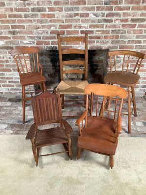 Antique Seating for Old and Young Alike - Image 1 of 6