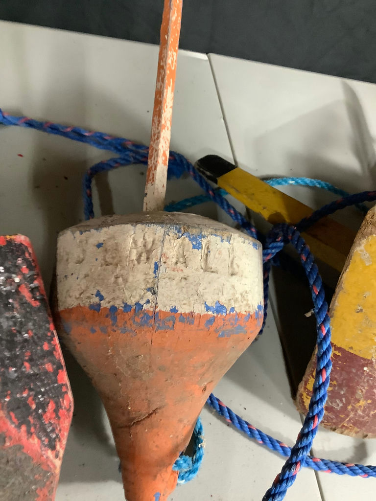 Vintage Wood Buoys - image 7 of 7