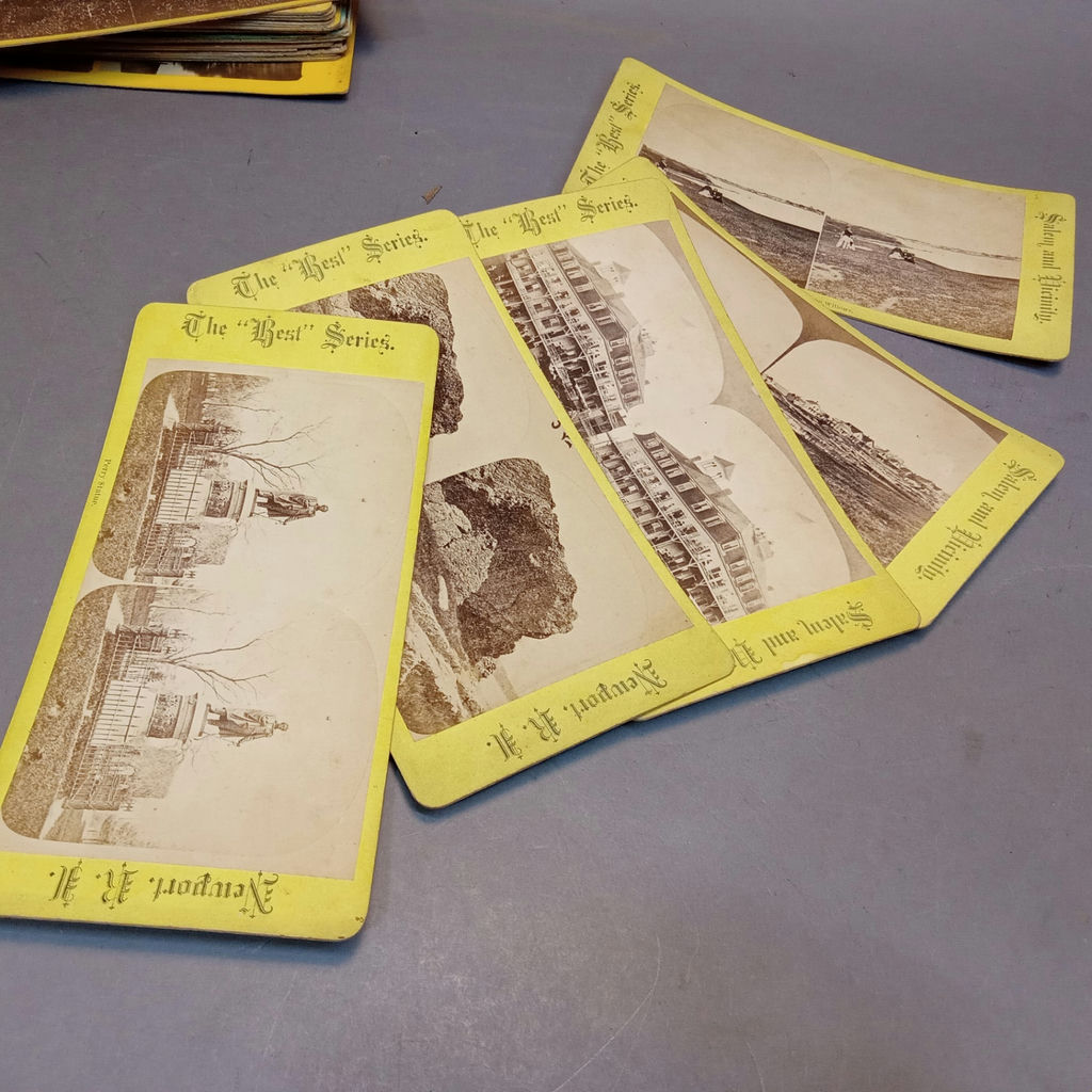 Antique Stereoscope & Cards - image 22 of 33