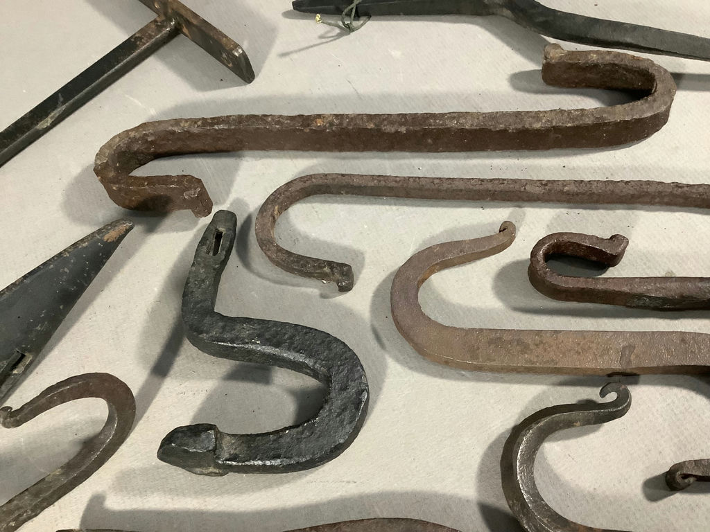 Antique & Modern Blacksmith Hooks & More - image 3 of 5