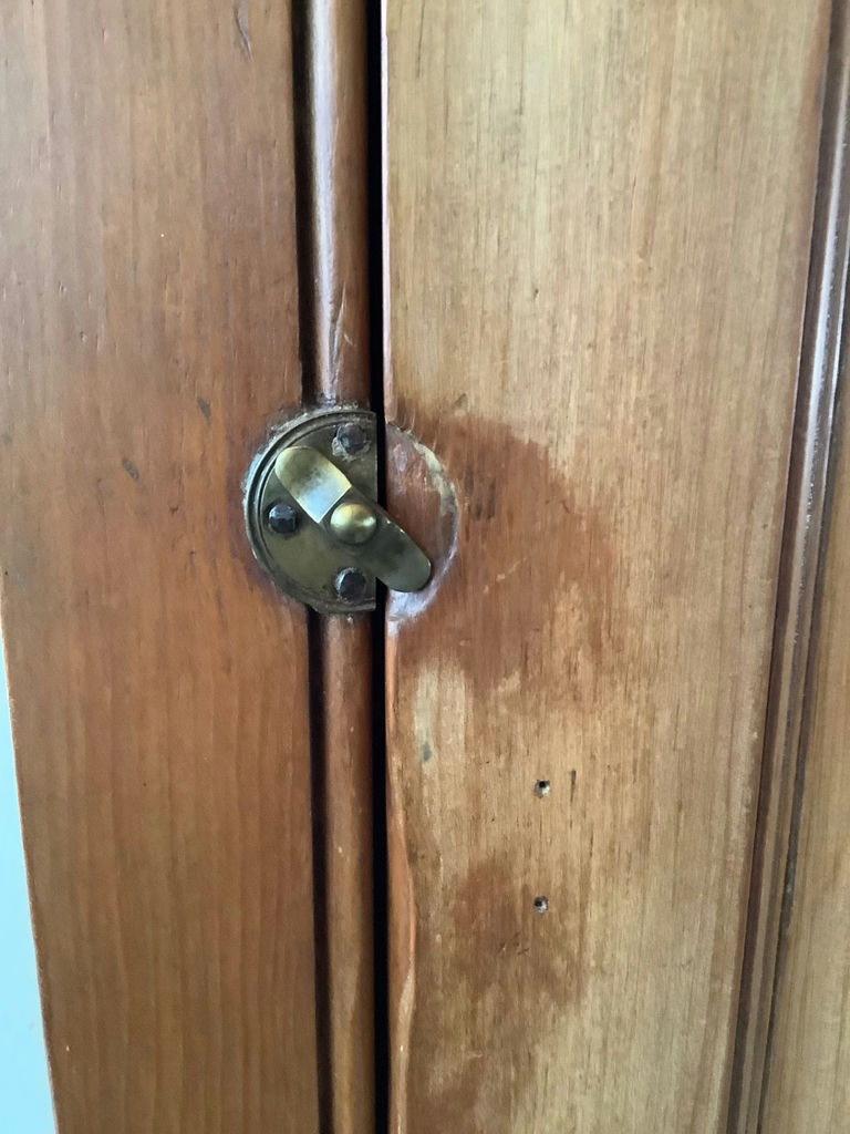 Antique Country Cabinet - image 3 of 9