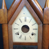 Antique Brewster & Ingraham Gothic Steeple Clock Case - thumbnail 5 of 14