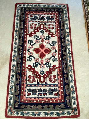 Vintage Wool Carpet - Image 1 of 1