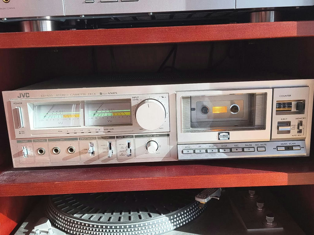 JVC KD-A55J Stereo Cassette Deck - image 6 of 6