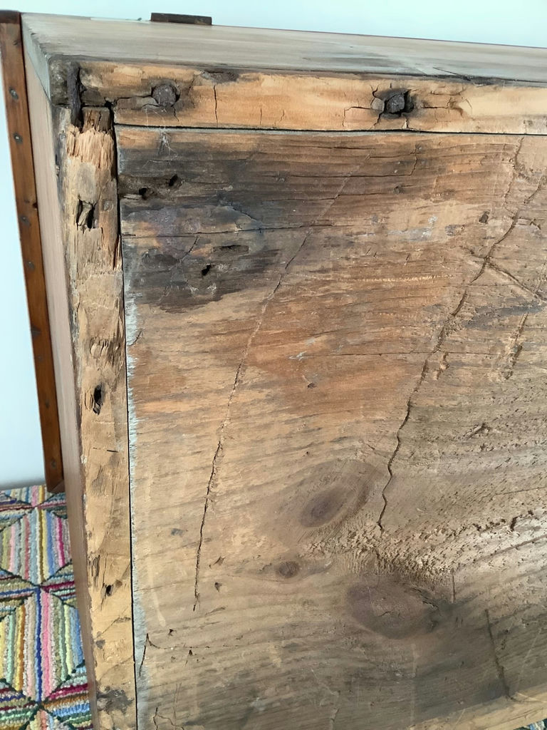 Antique Small Blanket / Doll Chest - image 9 of 9
