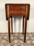 Antique Drop Leaf Side / Occasional Table - thumbnail 3 of 6