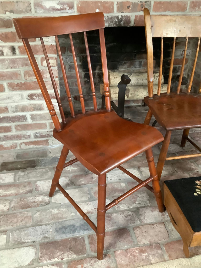 Antique Wood Chairs & Stools - image 2 of 6