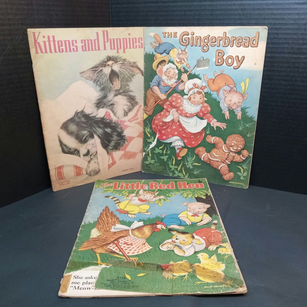 Linen-Like Picture Books, 1935 - 1942 - image 7 of 13