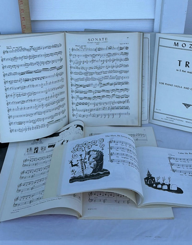 Collection of Vintage Sheet Music and Piano Instruction Books - image 3 of 12