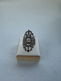 Ornate Sterling Silver Filigree Ring - thumbnail 1 of 12