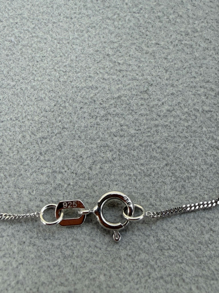 Michael Hill Sterling Silver Whale Tail Necklace - image 4 of 13