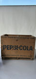 Vintage Pepsi-Cola and Coca-Cola Glass Bottles with Pepsi-Cola Wooden Crate - thumbnail 4 of 17