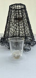 Bombay Company Halloween Beaded Spider Web Lampshade - thumbnail 8 of 9