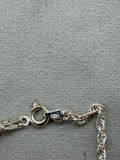 Sterling Silver Chain Anklet and Adjustable Ring - thumbnail 7 of 10