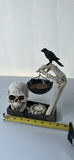 Retired 2011 Yankee Candle Skull Hanging Wax Melt Holder - thumbnail 1 of 10