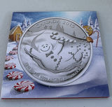 2015 Royal Canadian Mint Fine Silver Gingerbread Man Coin - thumbnail 1 of 9