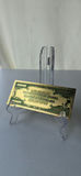 Gold Plated $10,000 Gold Banknote with Certificate of Authenticity - thumbnail 7 of 8