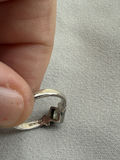 Sterling Silver Ring with Square Stone - thumbnail 7 of 9
