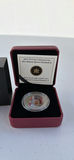Royal Canadian Mint 2013 25-Cent Coloured Coin Portrait of Her Majesty Queen Elizabeth II - thumbnail 1 of 18