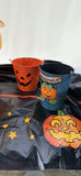 Halloween Pumpkin Buckets and Decorative Metal Pail - thumbnail 4 of 6